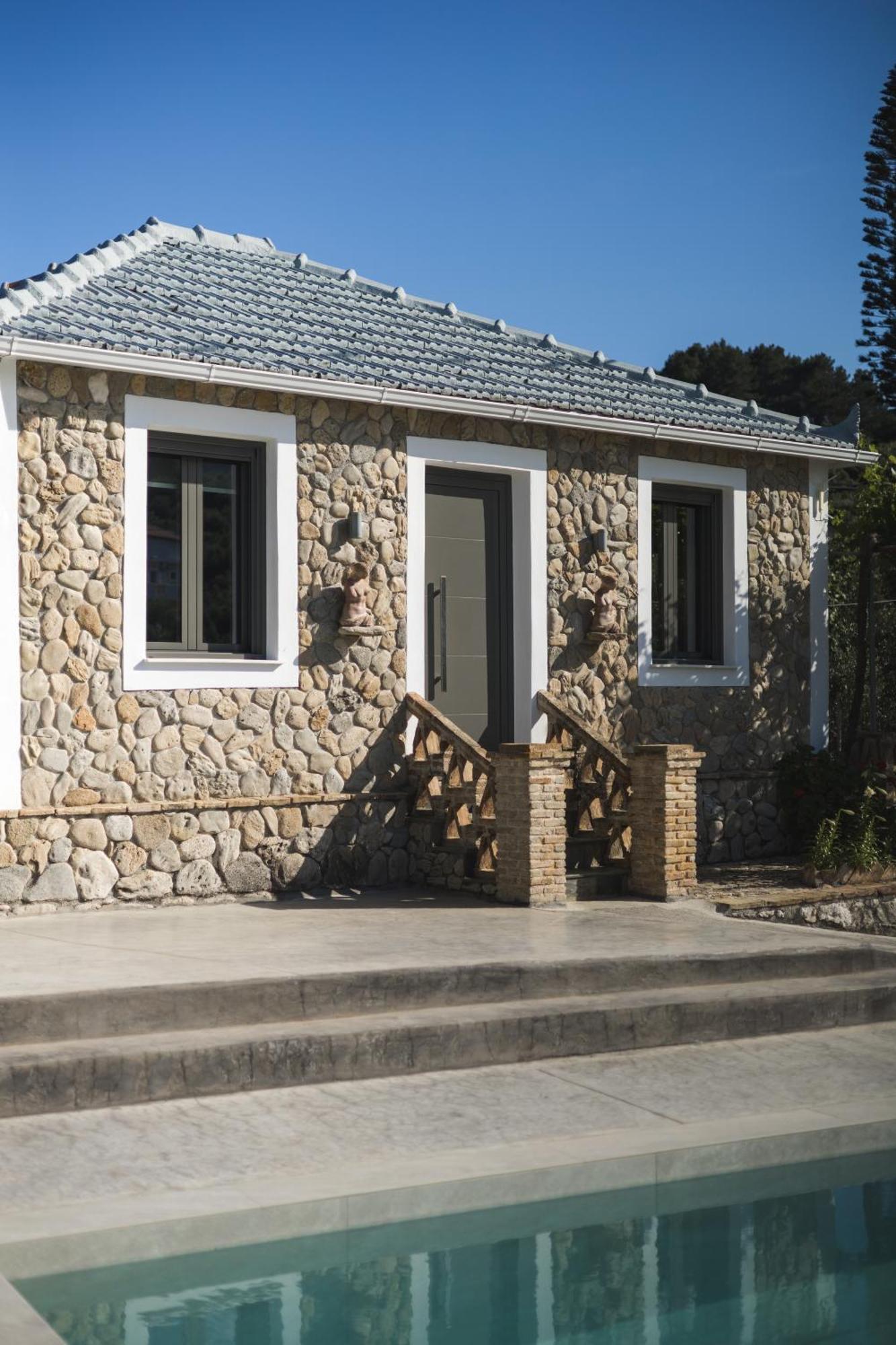Binios Villa - Private Pool, Walking Distance From The Beach Vasilikos  Bagian luar foto