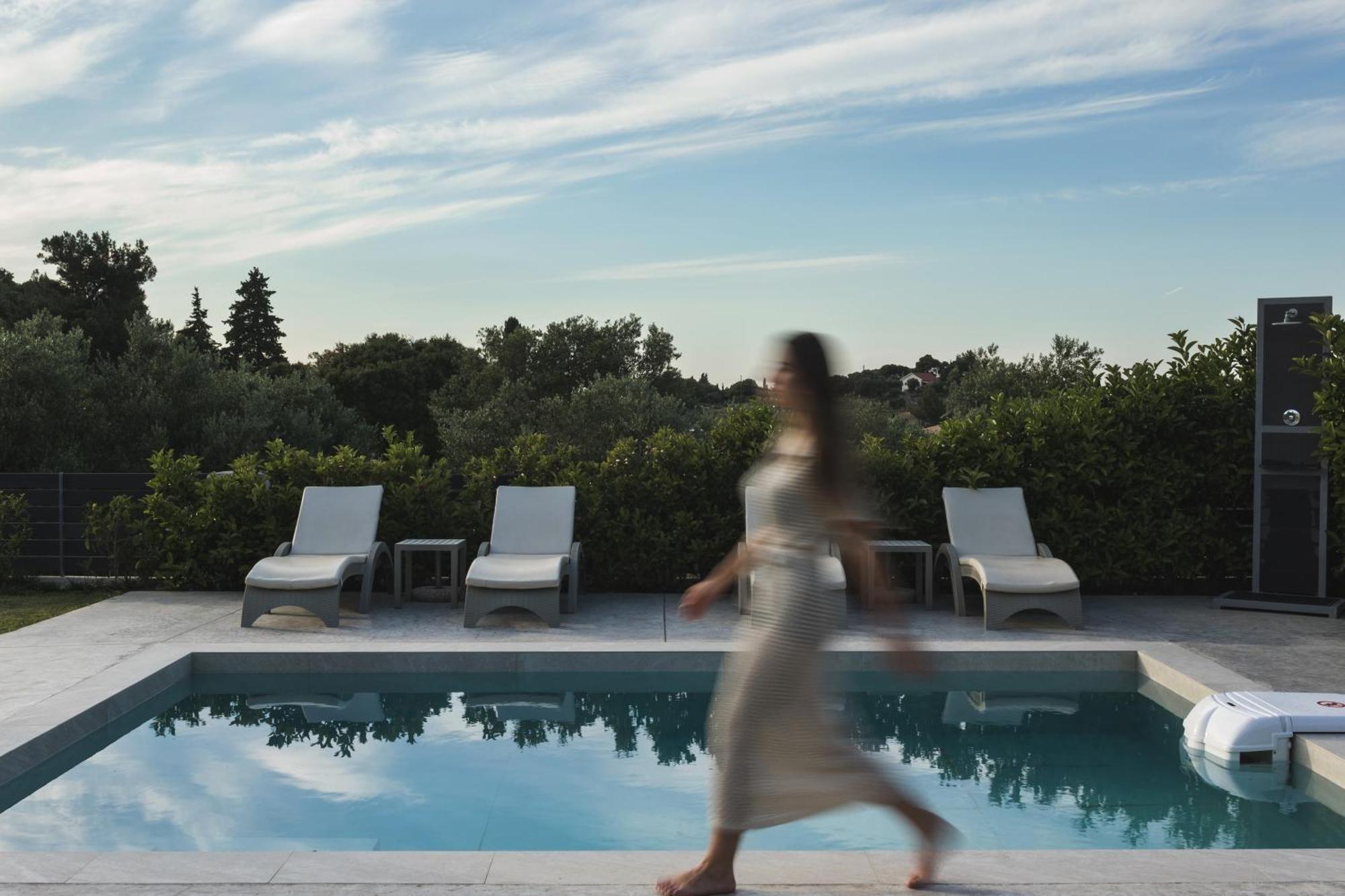 Binios Villa - Private Pool, Walking Distance From The Beach Vasilikos  Bagian luar foto