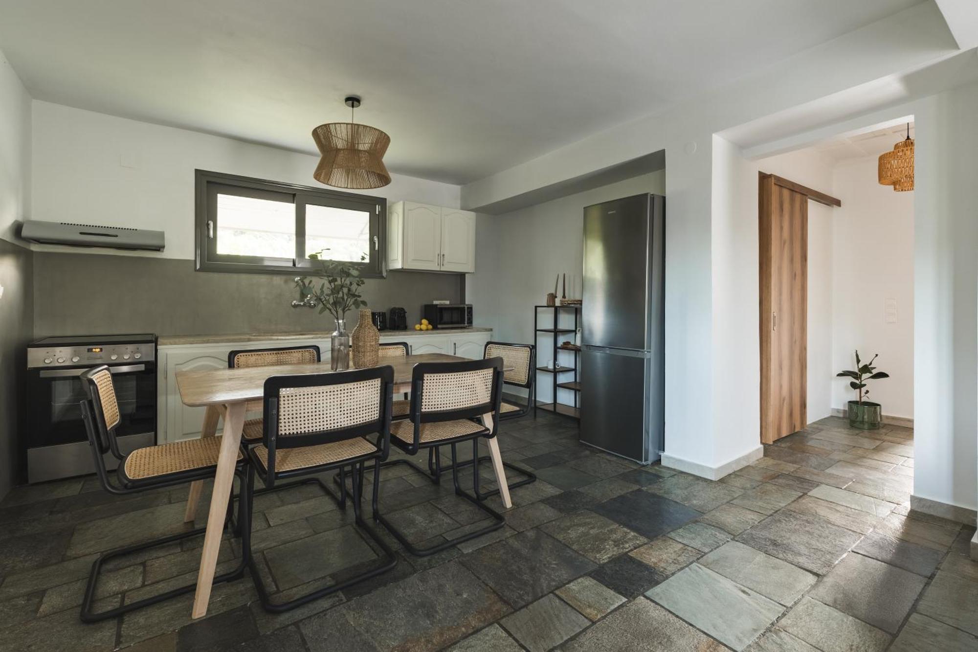 Binios Villa - Private Pool, Walking Distance From The Beach Vasilikos  Bagian luar foto