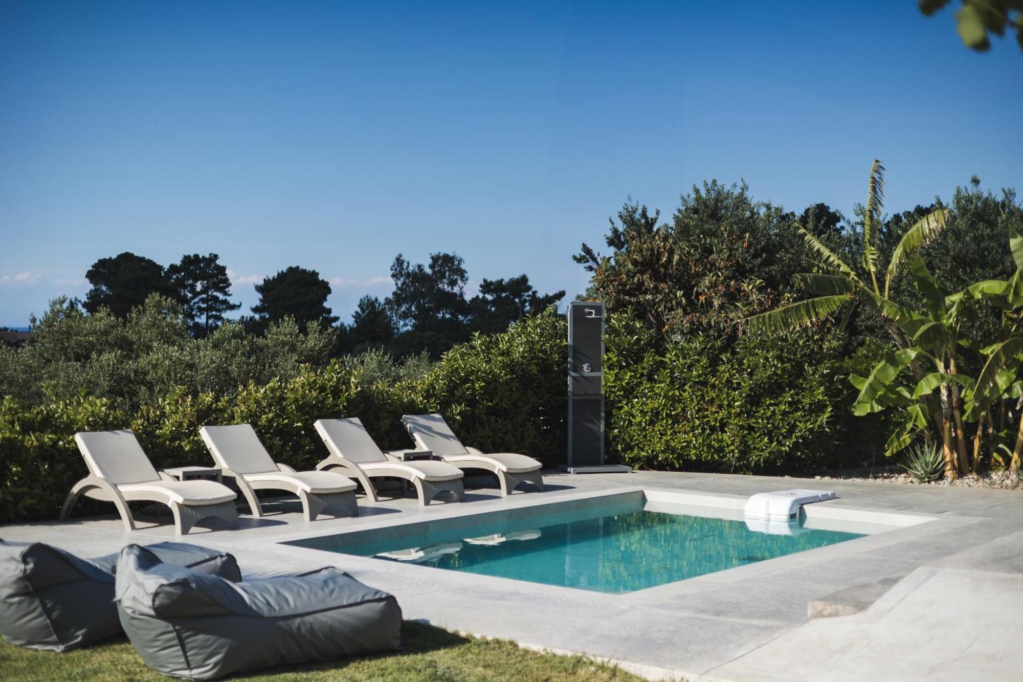 Binios Villa - Private Pool, Walking Distance From The Beach Vasilikos  Bagian luar foto