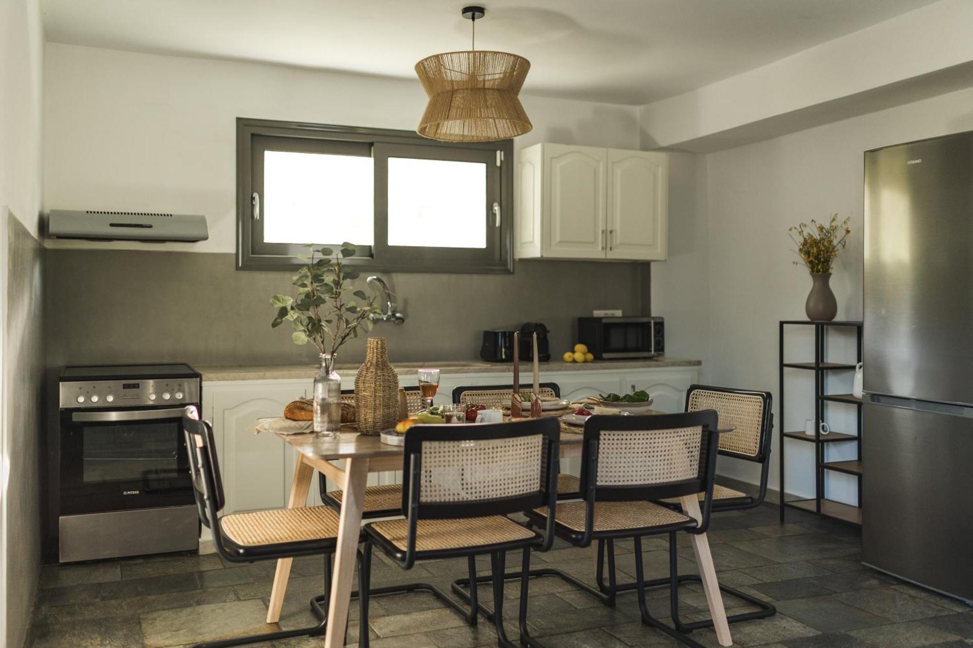 Binios Villa - Private Pool, Walking Distance From The Beach Vasilikos  Bagian luar foto