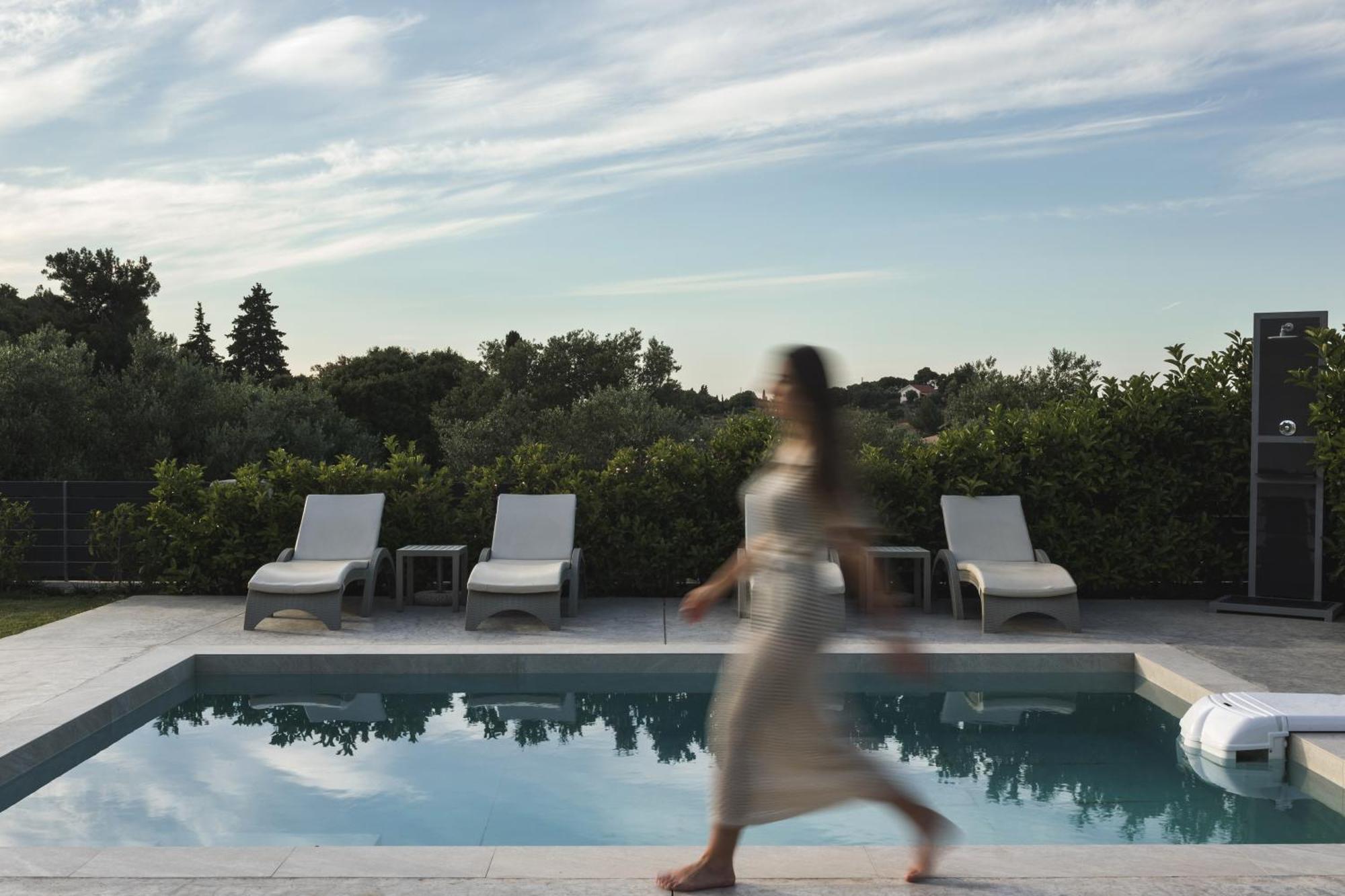 Binios Villa - Private Pool, Walking Distance From The Beach Vasilikos  Bagian luar foto