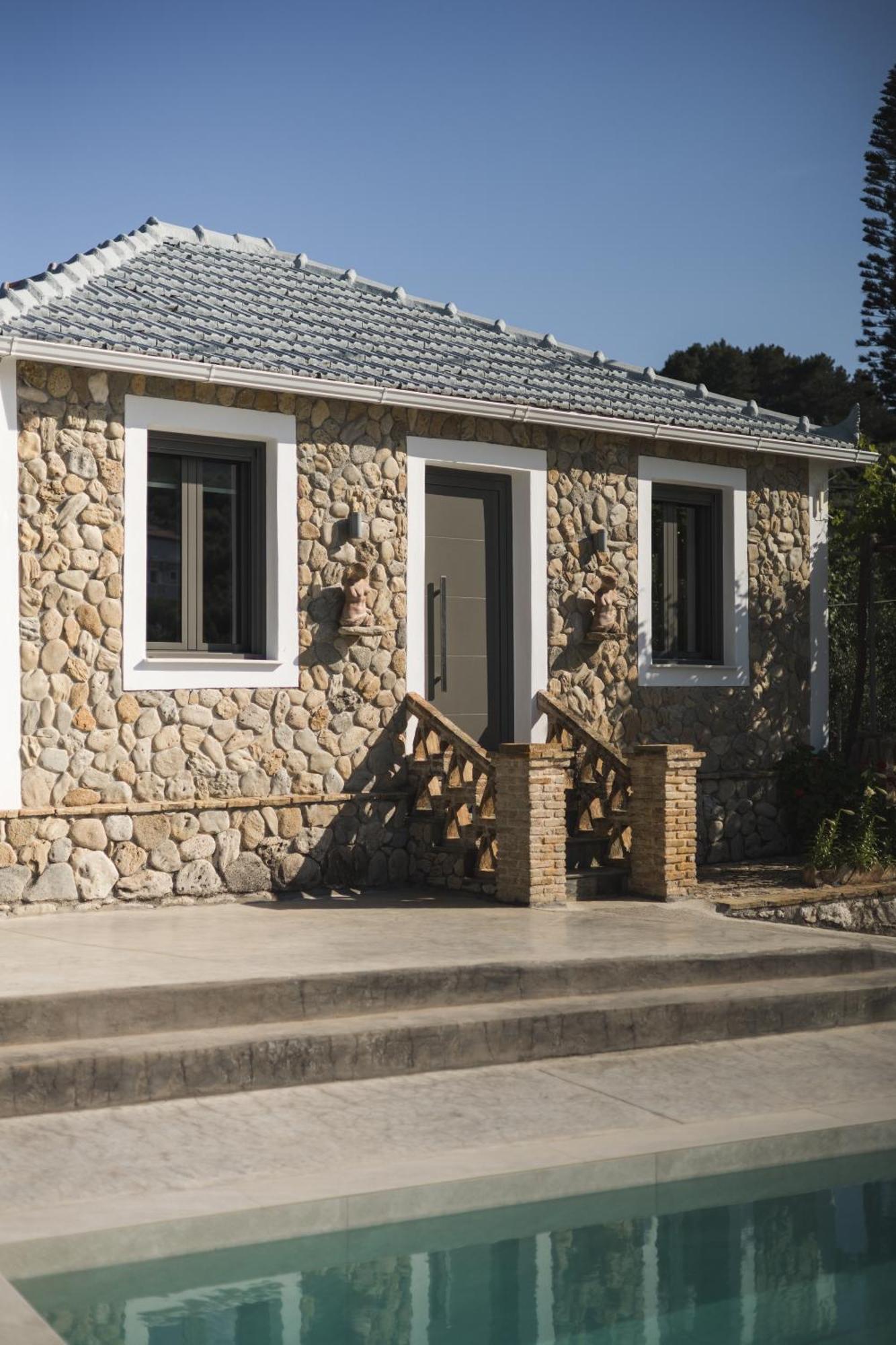 Binios Villa - Private Pool, Walking Distance From The Beach Vasilikos  Bagian luar foto