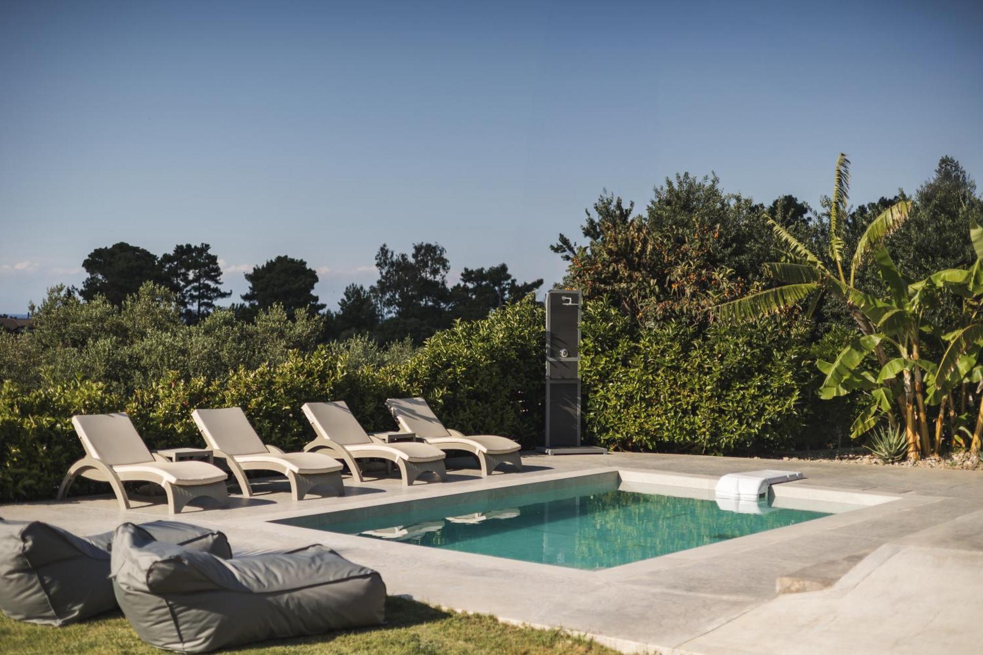 Binios Villa - Private Pool, Walking Distance From The Beach Vasilikos  Bagian luar foto