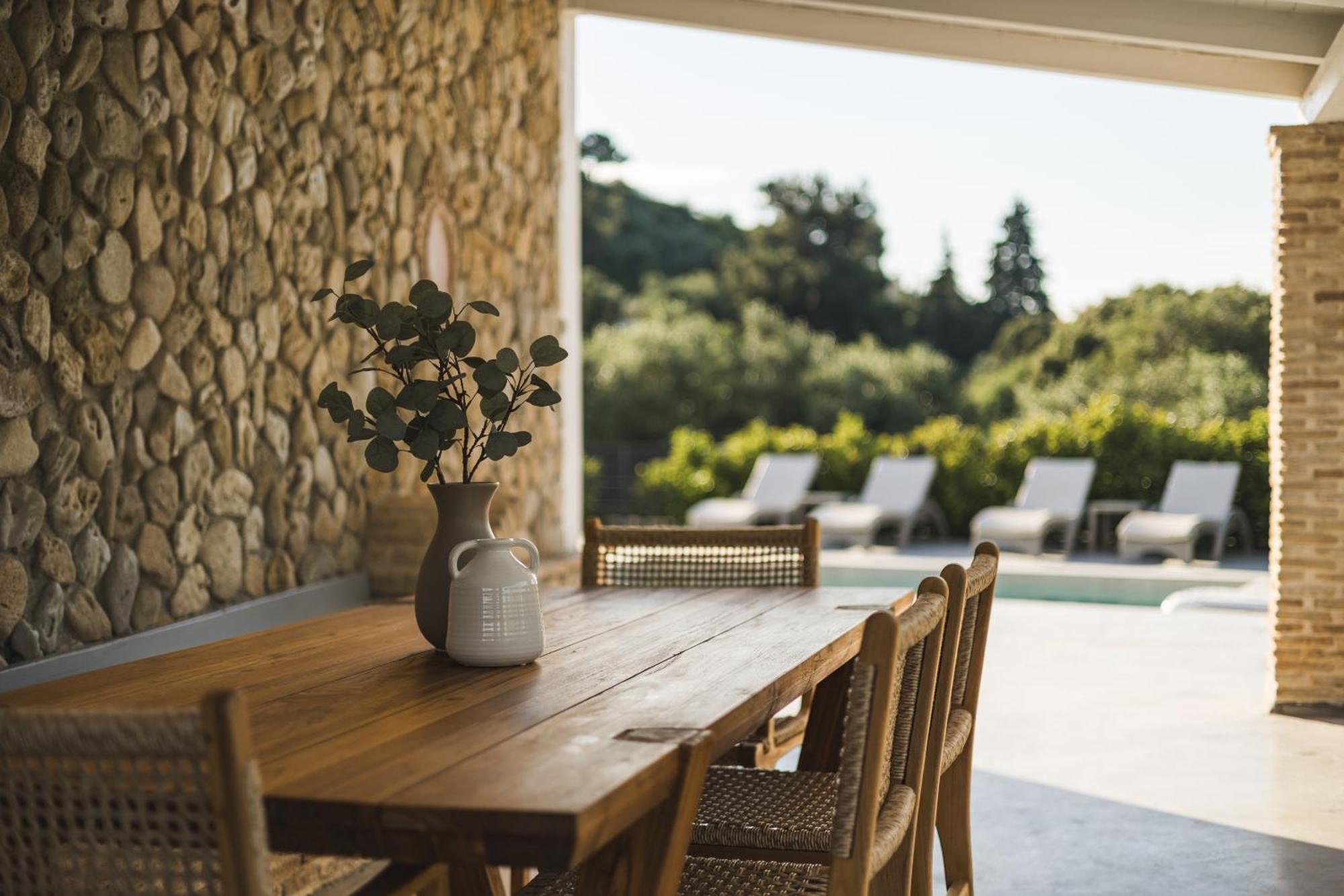 Binios Villa - Private Pool, Walking Distance From The Beach Vasilikos  Bagian luar foto